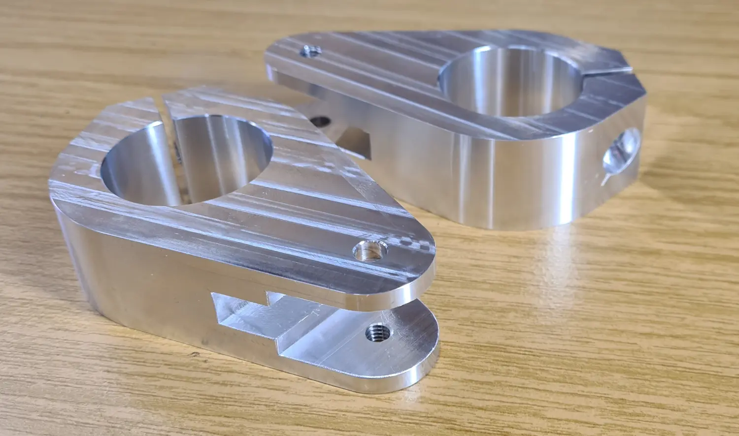 SP-Engineering CNC-Fräsen bearbeiteter Metallmaterialien