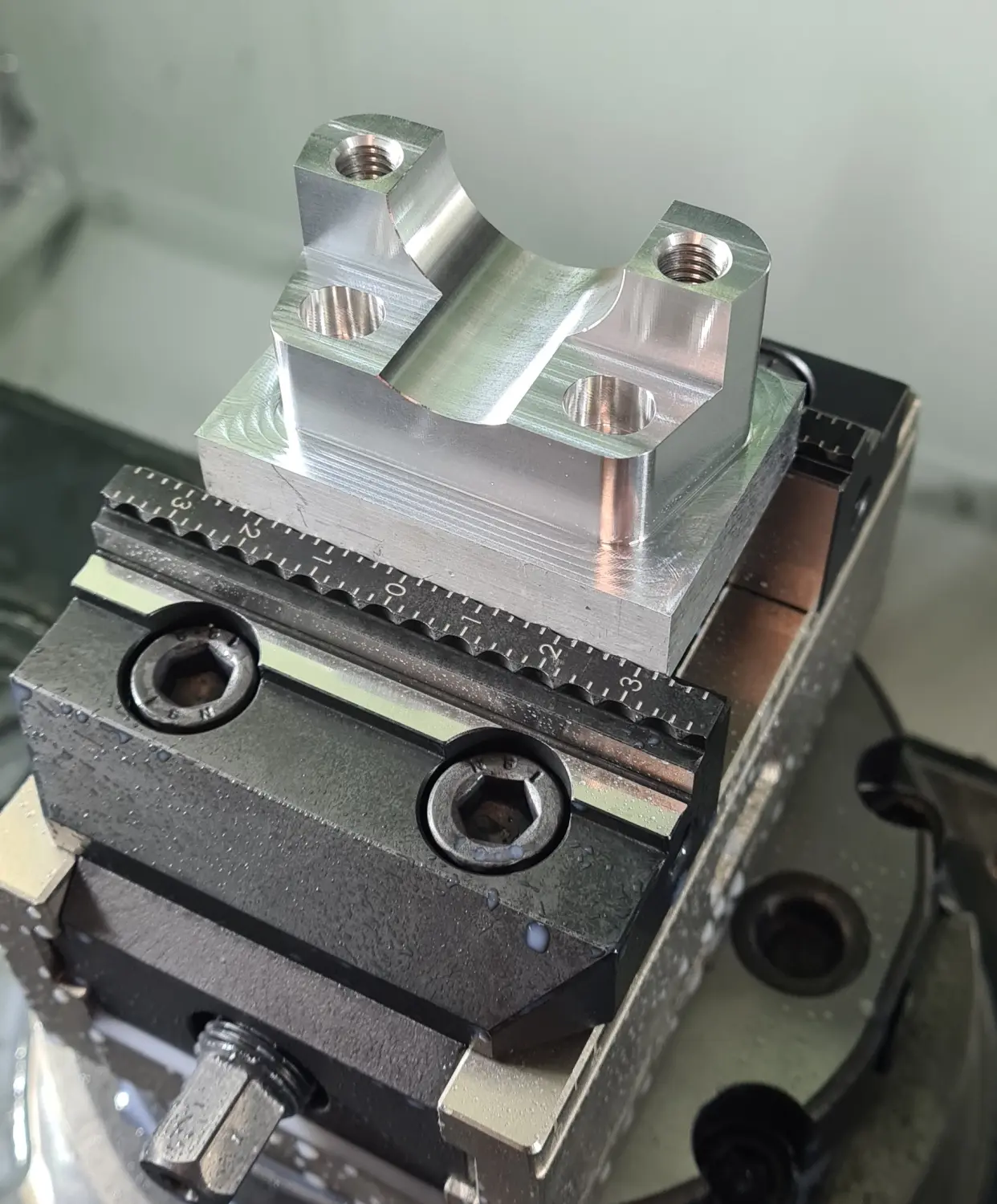 SP-Engineering CNC-Fräsen bearbeiteter Metallmaterialien