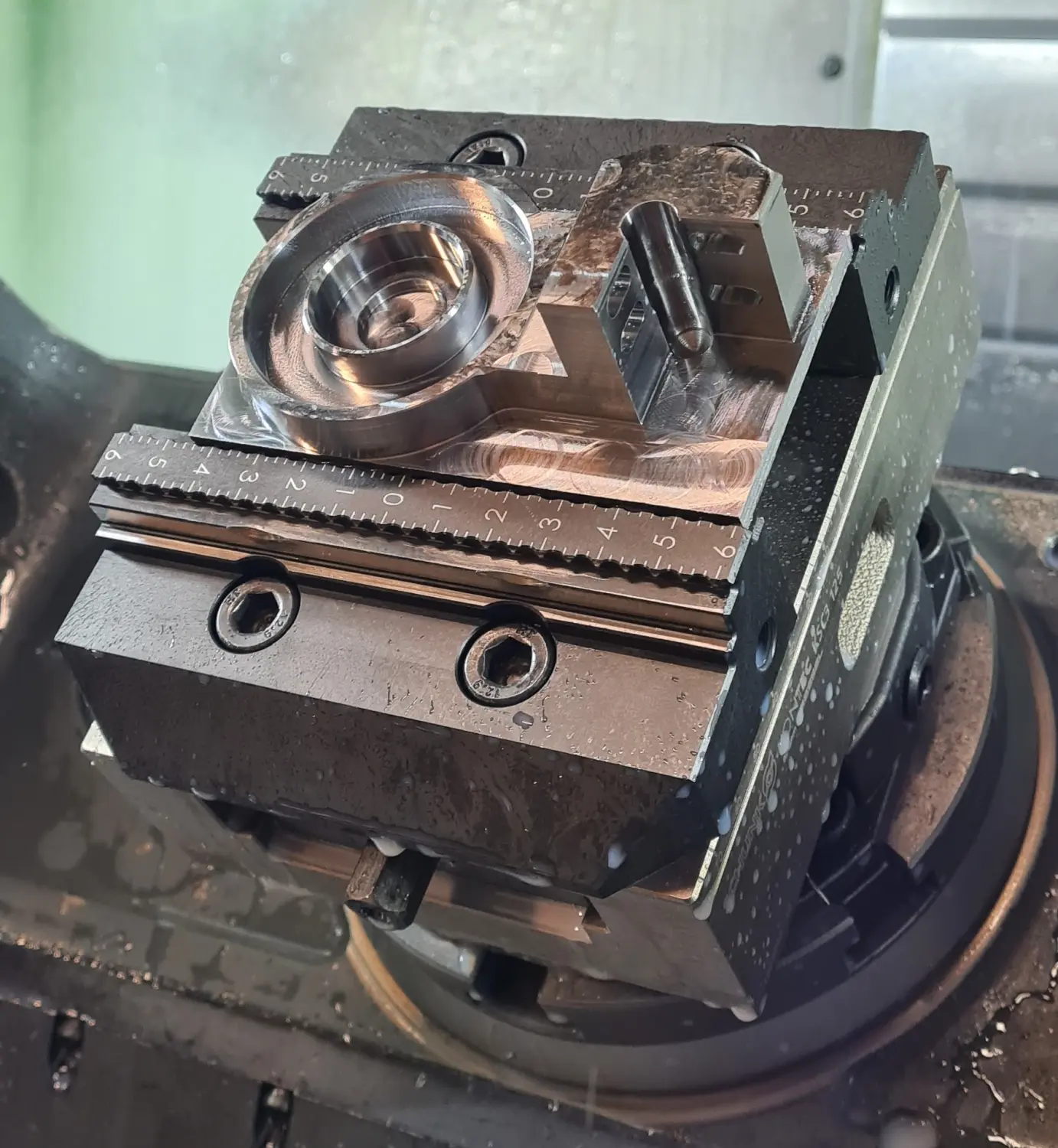 SP-Engineering CNC-Fräsen bearbeiteter Metallmaterialien